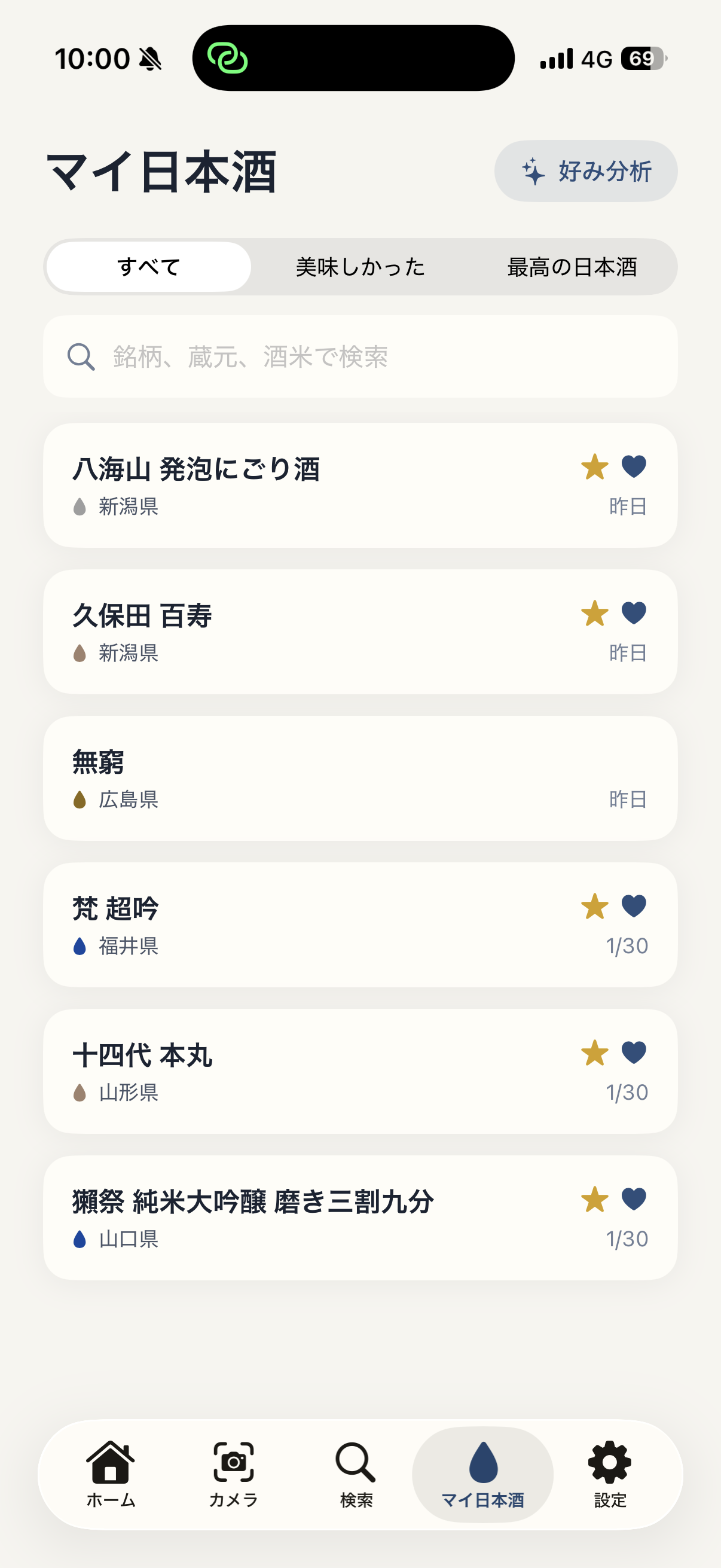 マイ日本酒